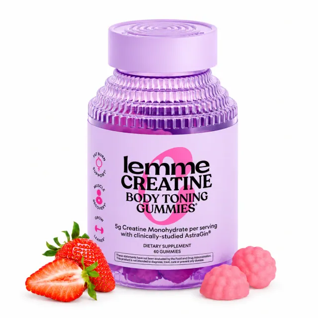 Lemme Creatine Monohydrate Gummies — 60 Gummies